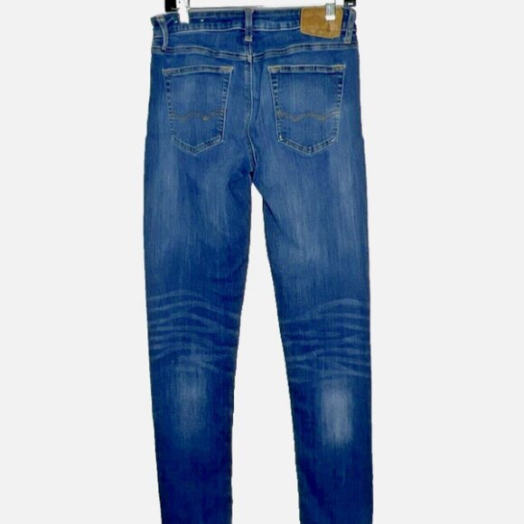 American Eagle Jeans 30x34 Blue Slim Flex Medium Wash Denim - Picture 6 of 13